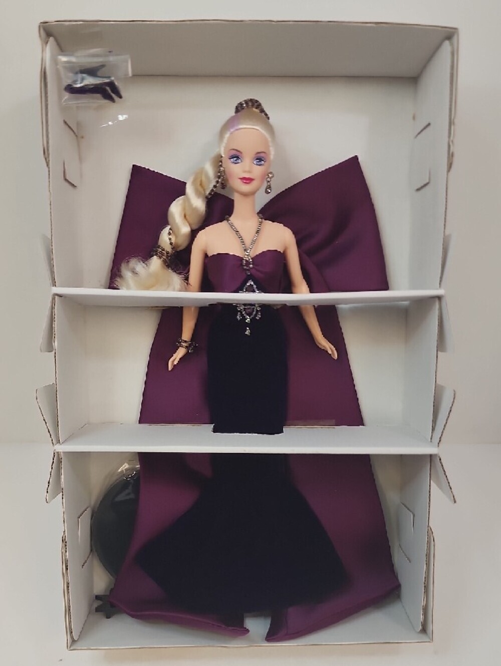 Barbie Amethyst Aura Jewel Essence Collection Bob Mackie Doll 1999 NRFB